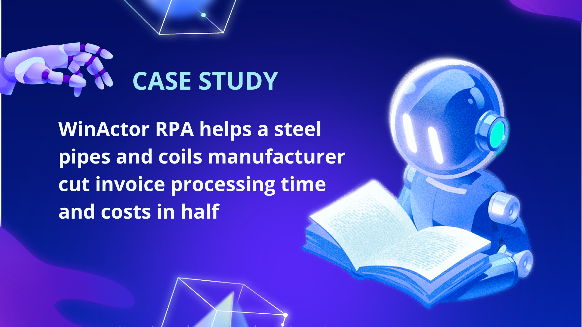 Process Mining and Robotic Process Automation: 5 Ways Complement Each Other 9 winactor-steel-coil-enterprise-case-study