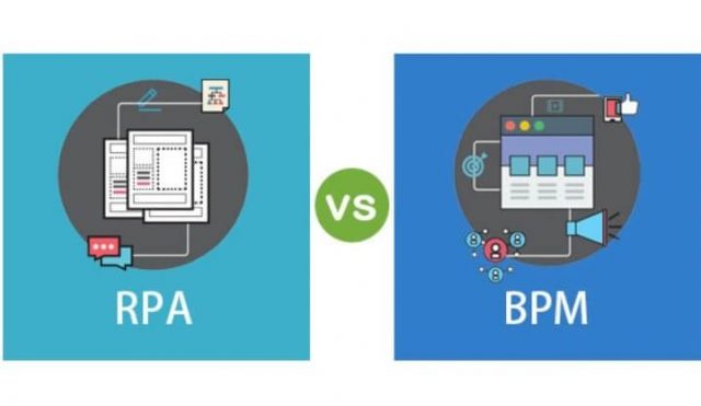 What is the difference between RPA and BPM?